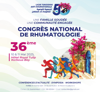 36<sup>ème</sup> Congrès National de Rhumatologie